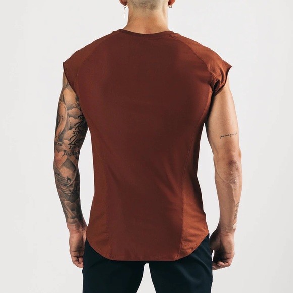 Velocity Sleeveless Tee - Canyon (Discontinued Colour) - Picture 3 of 4